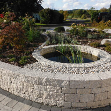 Gartenmauer