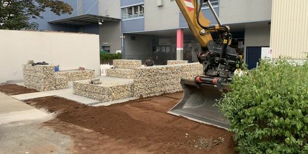 Baustelle in Bayreuth