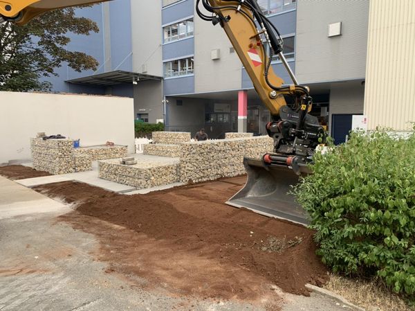 Baustelle in Bayreuth