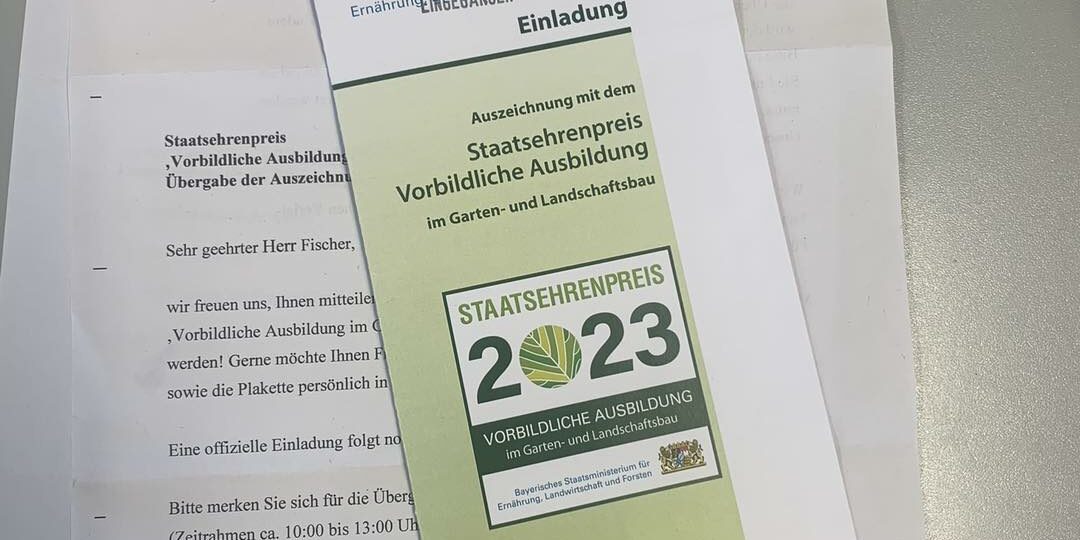 Bild vom Flyer vom Staatsehrenpreis