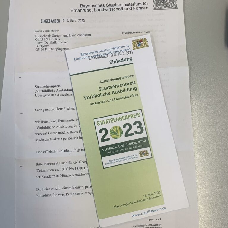 Bild vom Flyer vom Staatsehrenpreis