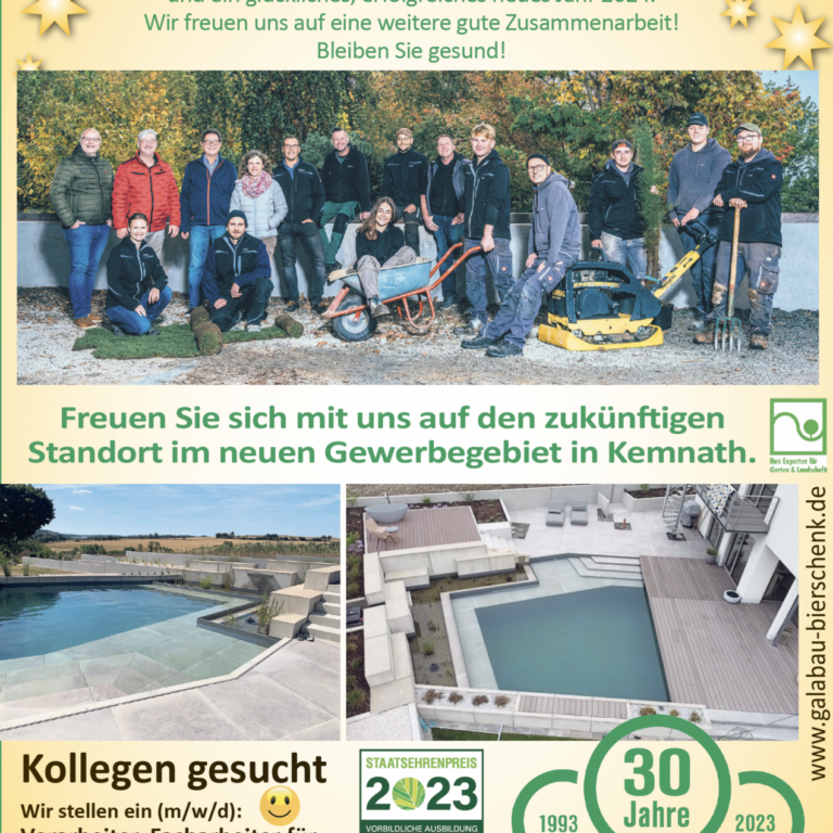 Vom Gartentraum zum Traumgarten