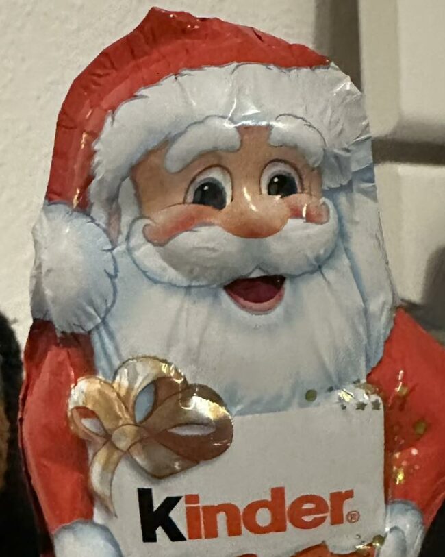 Nikolaus Bild eines Schokonikolaus